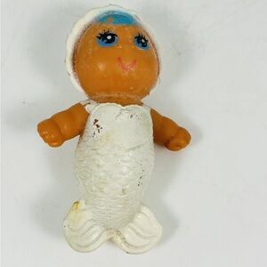 Vintage Kenner Sea Wee Baby Doll Toy 1979 White Mermaid Baby